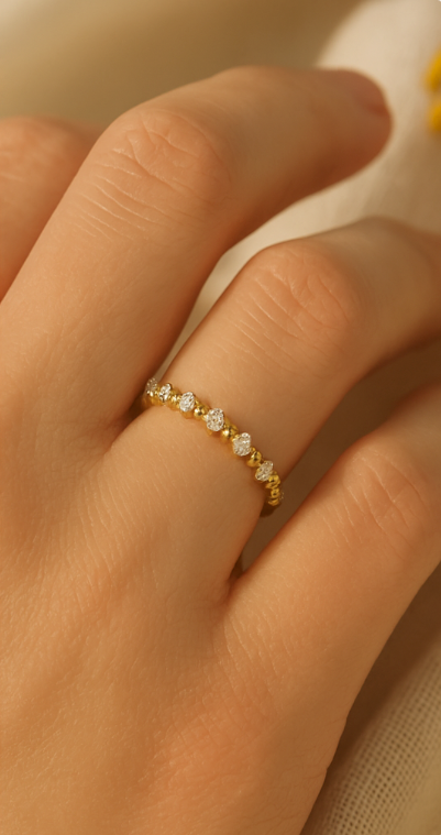 Bague Couronne d’Aurore